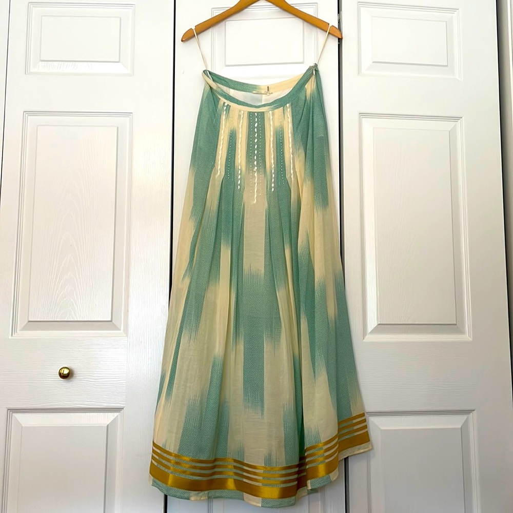 Anthropologie maxi skirt